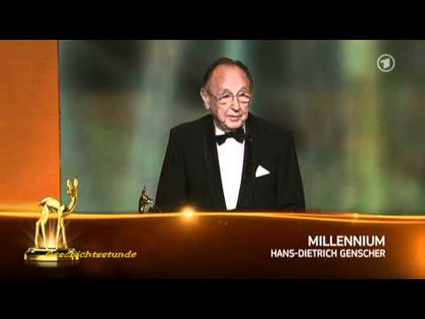 Hans-Dietrich Genscher - Millennium Bambi 2010