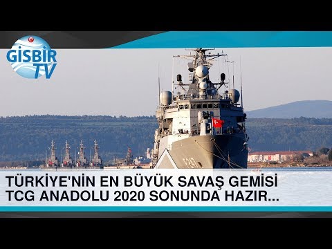 Türkiye'nin en büyük savaş gemisi 2020 sonunda hazır...