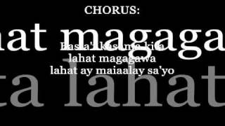 bastat kasama kita - dingdong avanzado with lyrics chords