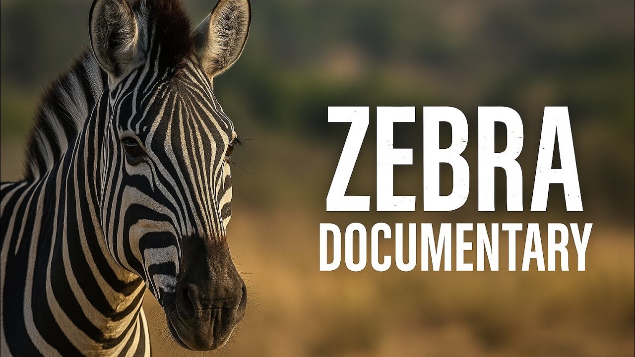 The Mystery of Zebra Stripes/ zebra survival in wild&, wildlife documentary /2025zebra full hd video
