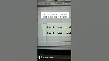 How we made our vocoder effect on "Spaces"