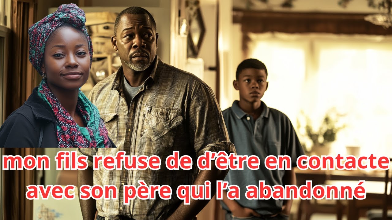MON FILS REFUSE DE RENCONTRER SON PERE QUI L'A ABANDONNE A 9 MOIS