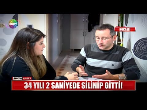 34 Yılı 2 Saniyede Silinip Gitti!