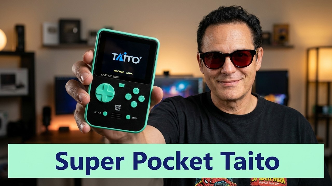 This $60 Handheld is a Literal Arcade Machine in Your Pocket