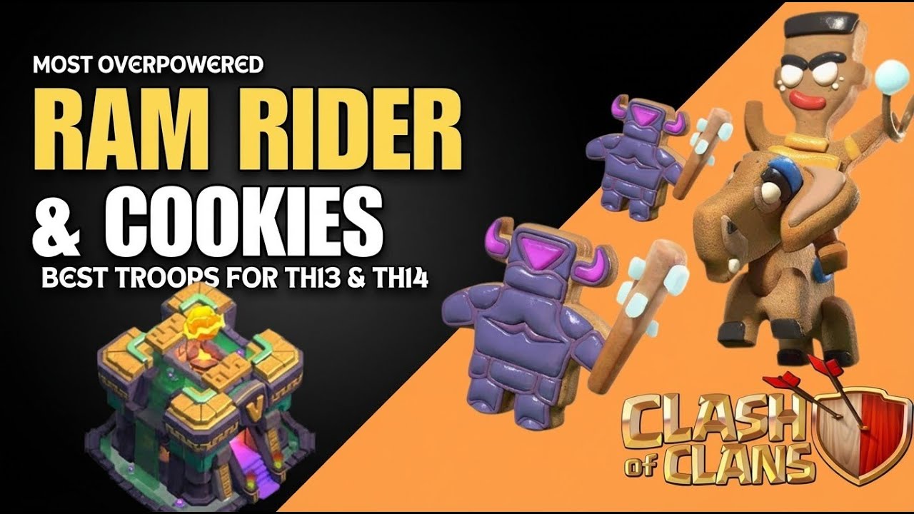 Ram Rider TH14 Attack Strategy - Clash of Clans - YouTube