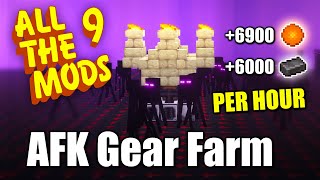The BEST AFK Mob Farm for Apotheosis Gear! | All The Mods 8 & 9