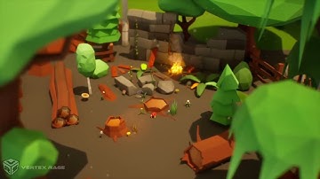 A Peaceful Escape with Low Poly Nature: Essentials (preview)