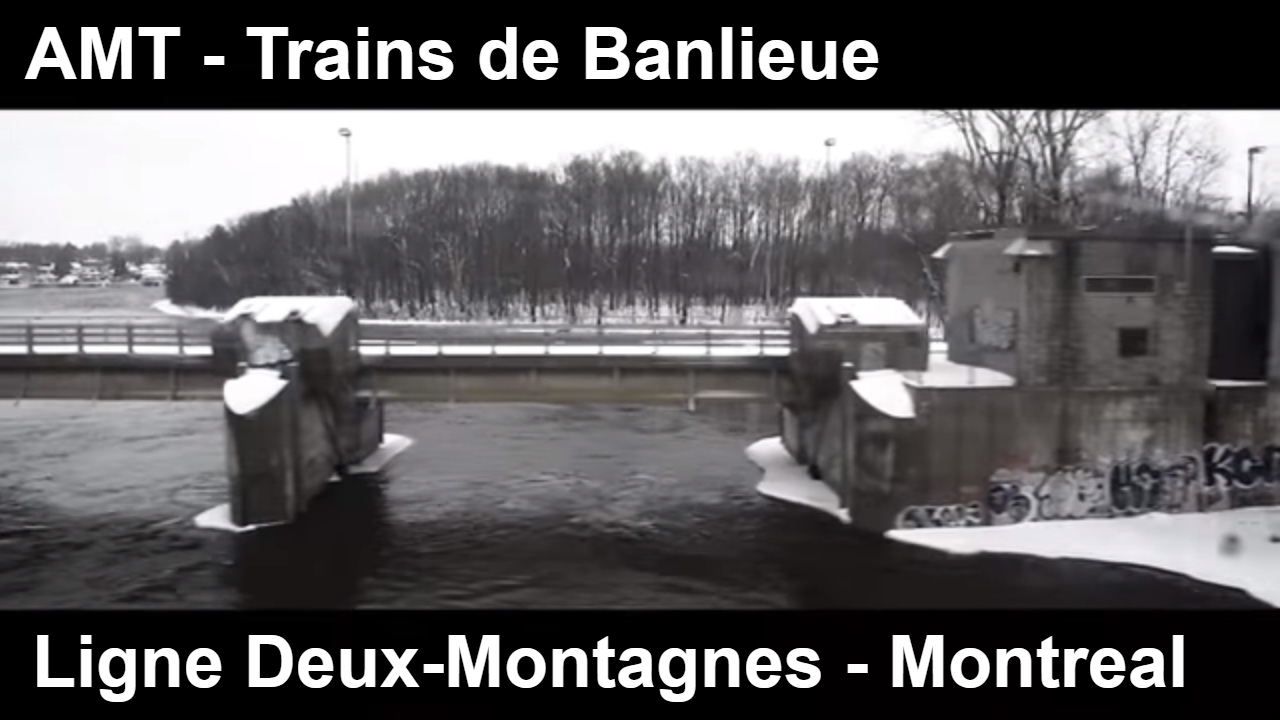 AMT Trains de Banlieue Ligne DeuxMontagnes [2016] YouTube