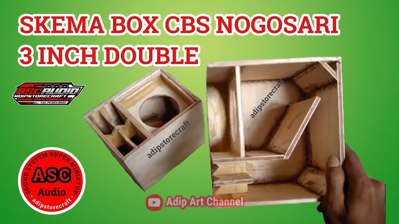 SKEMA BOX CBS NOGOSARI 3 INCH SINGLE ((Adip_Art))