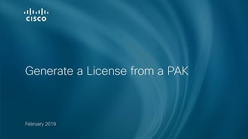 How to Generate a Cisco License from a PAK: Step-by-Step Guide