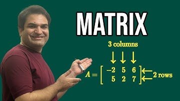 Matrix / Rows / Columns / Array / Khurram Shehzad Mughal