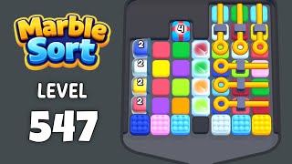 Marble Sort level 547 solution