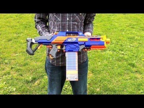 Nerf N-Strike Elite RapidStrike CS-18 - Range Test (Stock)