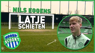 Nils Eggens maakte een debuut tegen NAC, maakt hij nu ook een debuut in Latjeschieten?