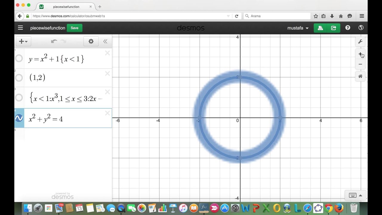 piecewise function desmos