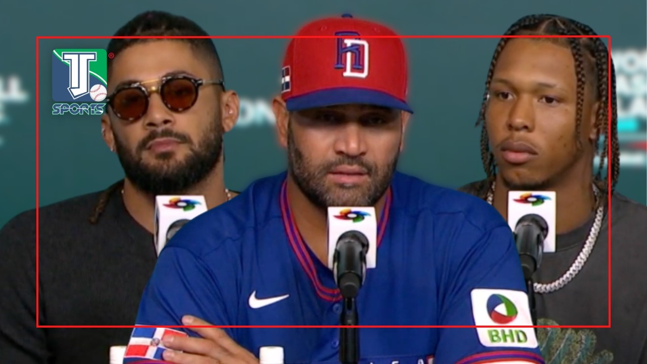 Albert Pujols, Brayan Bello y Fernando Tatis Jr hablan de la paliza de República Dominicana a Israel