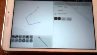 Gesture panel within Geometry framework