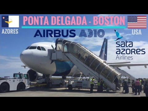 TRIPREPORT | SATA Azores Airlines (ECONOMY) | Airbus A310 | Ponta Delgada - Boston
