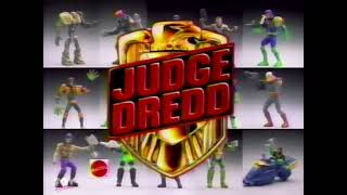 Judge Dredd Mega Heroes Mini Figure 2 Packs Mattel Commercial, June 1995
