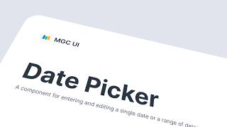 Modern Date Picker Patterns for Dashboards, SaaS & Web Apps