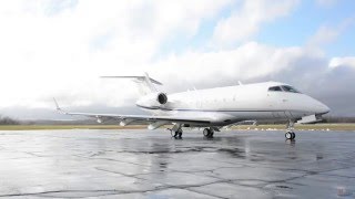 Bombardier Challenger 300 @ KPOU (Arrival & Departure)