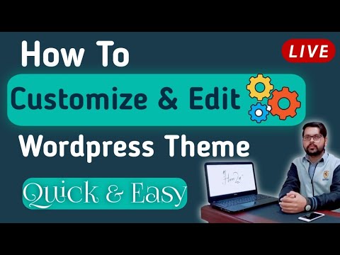 How to Customize your wordpress theme | Edit Theme | Customize Theme ...