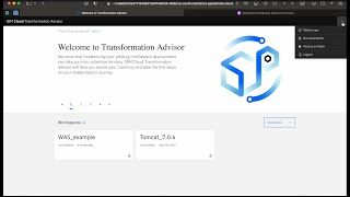 IBM Transformation Advisor 3 2 1 modernizes WebSphere & Tomcat app to container ready Liberty app