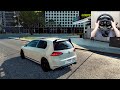 NFS HEAT Volkswagen Golf GTI Clubsport Steering Wheel Shifter GamePlay NFS HEAT Volkswagen Golf GTI Clubsport Steering Wheel Shifter GamePlay