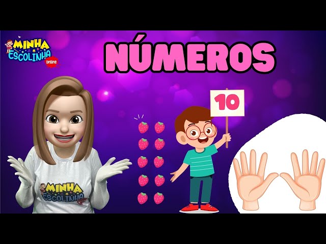 Número 10  G3 - Educação Infantil - Videos Educativos - Atividades para Crianças