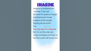 Thumbnail of 🫐 Imagine [#1] | John Lennon #lyrics #english