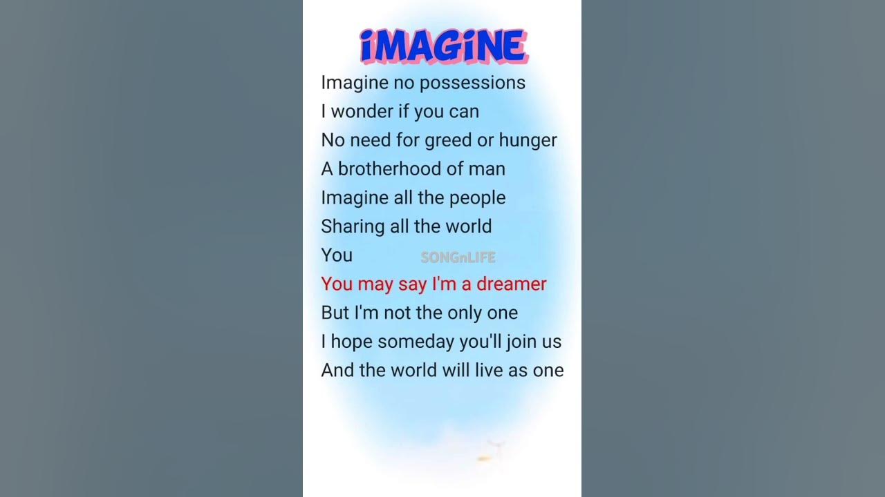 🫐 Imagine [#1] | John Lennon #lyrics #english