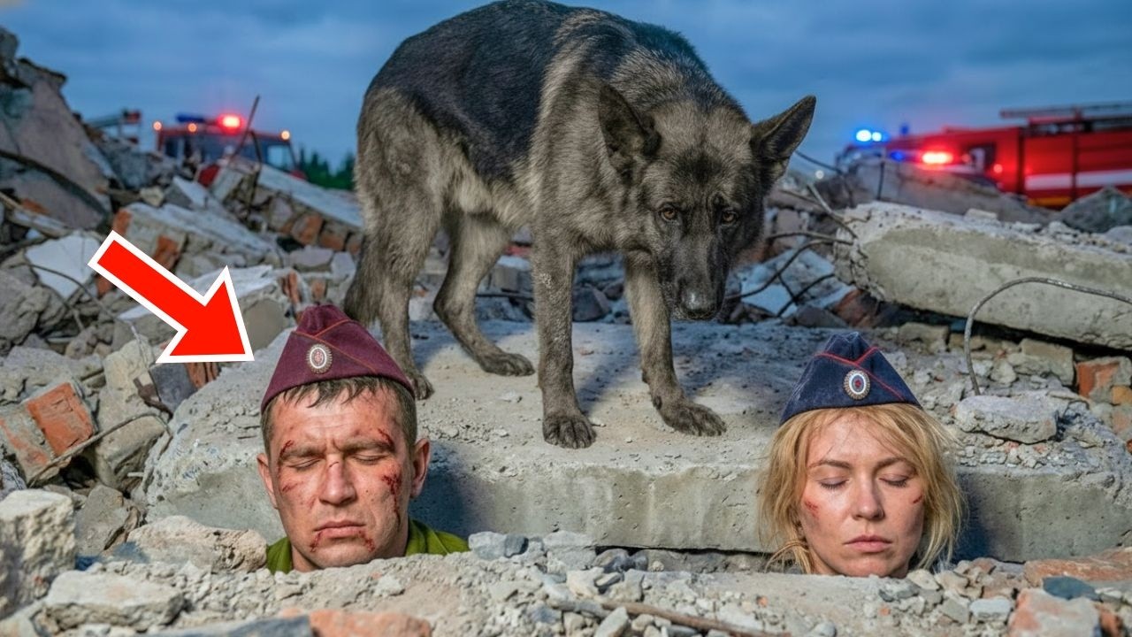 Pies i jego właściciel znaleźli dwóch policjantów pogrzebanych żywcem — to, co wydarzyło się później