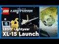 Buzz Lightyear XL-15 Spaceship Launch | LEGO® Disney and Pixar #Shorts