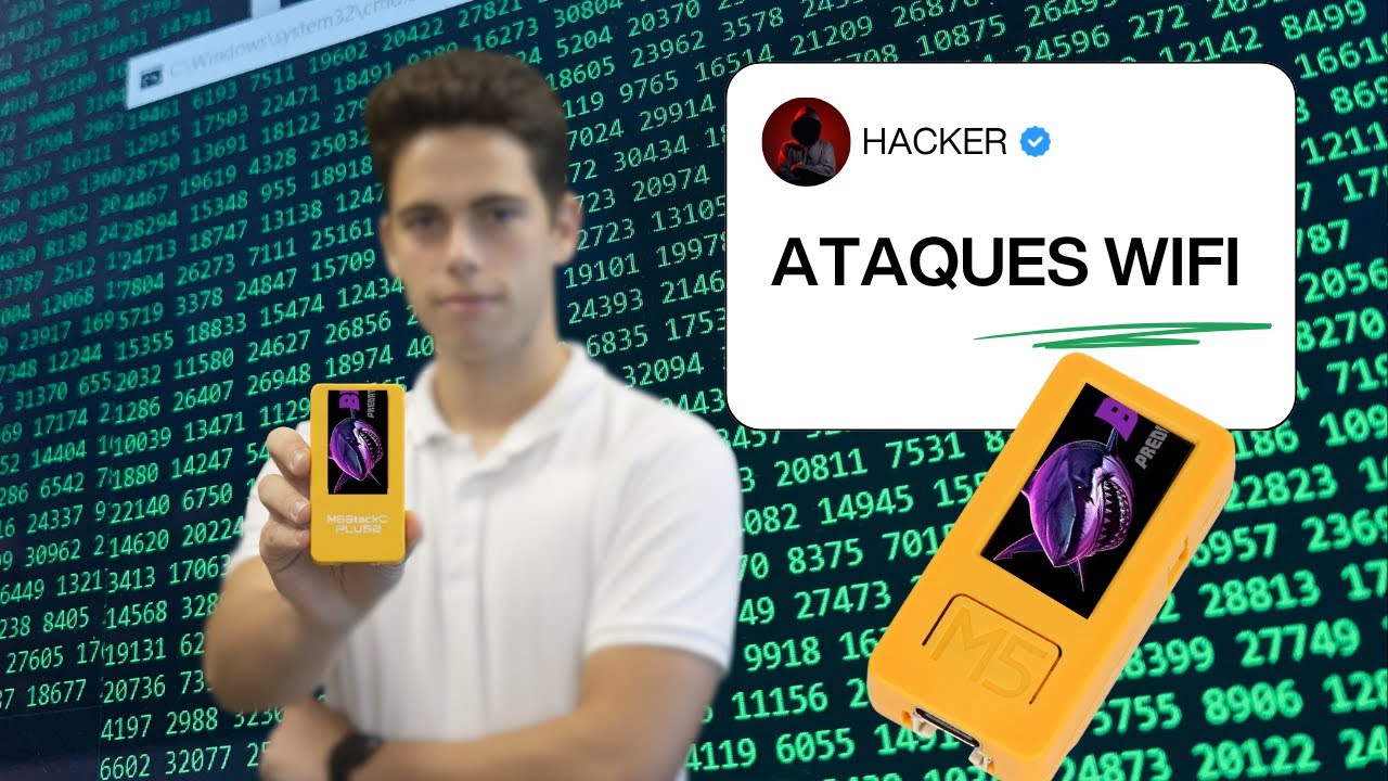 Así funcionan TODOS los ataques WiFi con Bruce en el M5StickC Plus 2
