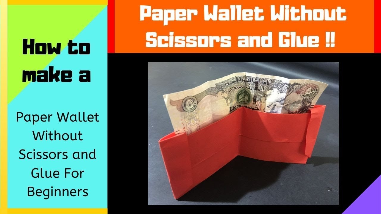 how-to-make-a-paper-wallet-without-scissors-and-glue-easy-origami