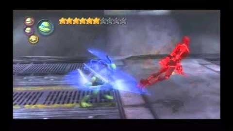 TMNT 2007 Video Game - "When the slime comes" map 10 (PS2)