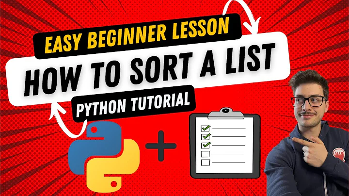 Python How To Sort a List - Strings, Numbers, and Dictionaries Sorted Up, Down, or Using Functions!