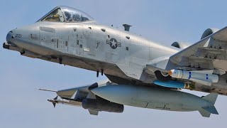 The World's Most Powerful A-10 Thunderbolt II Attack Aircraft