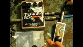 Saturnworks Compact Expression Pedal Demo with Electro-Harmonix Memory Boy