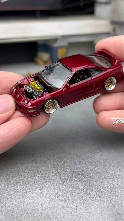 NEXT LEVEL?! 😨 MASTERCLASS Acura Integra CUSTOMSTUFF by Teridiecast!! 😨 | #custom #Shorts #Diecast