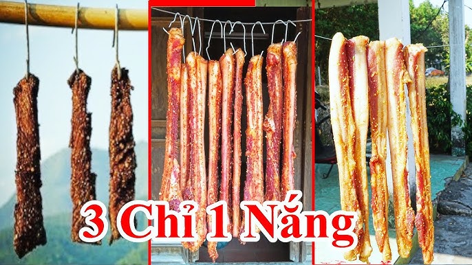 6. Biến tấu món thịt ba chỉ một nắng