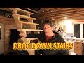 Building Pull-Down Loft Stairs at the Off Grid Cabin