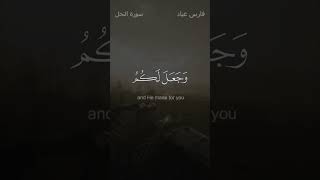 فارس عباد - سوره النحل