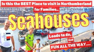 SEAHOUSES is this the BEST Place in Northumberland to stay with families, lets take you on a tour.