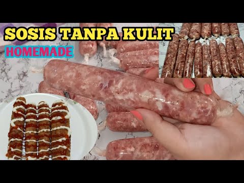 Video: Cara Membuat Sosej Babi Dan Ayam Buatan Sendiri