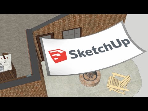 Sketchup Skill Builder Projecting Textures On Curved