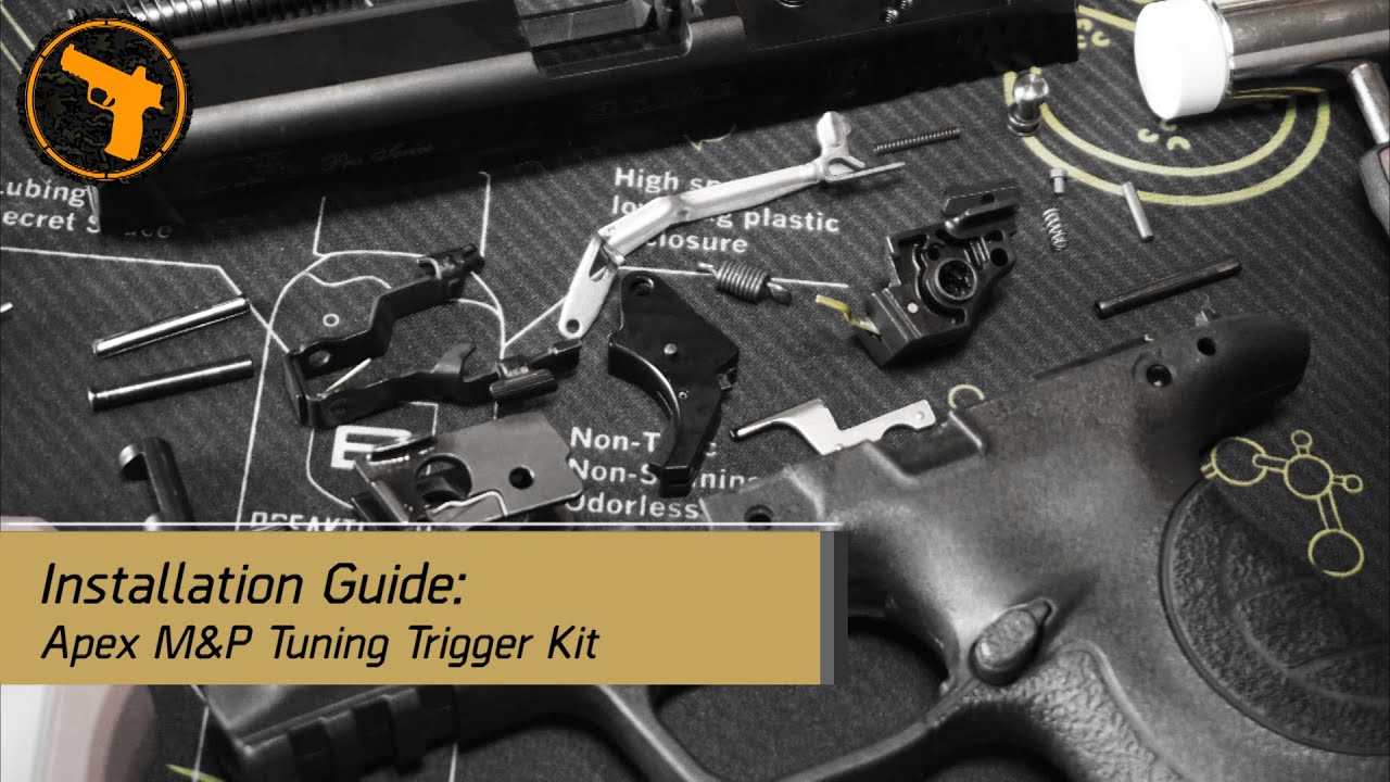 How to install Apex Tactical M&P Tuning Trigger Kit tutorial - YouTube