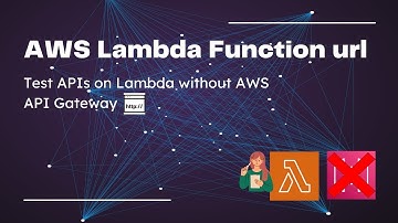 Test AWS Lambda APIs without API Gateway || AWS Lambda Function URL by awsmasterchef