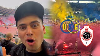 POKALFINALE 🏆🔥 NO Pyro NO Party!🧨🇧🇪*CRAZY* | UNION SAINT-GILLOISE vs ROYAL ANTWERP FC | Stadionvlog