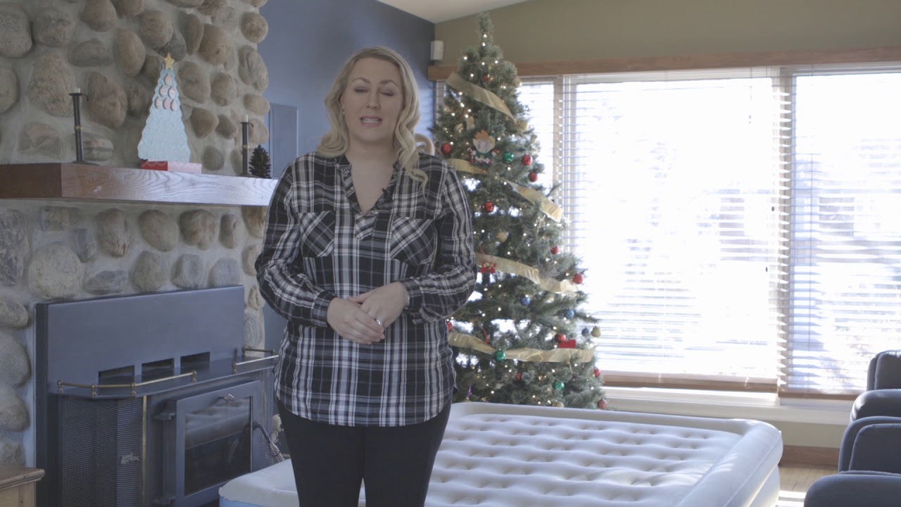 Aerobed Perfect Pressure Air Mattress Jenn's Testimonial YouTube